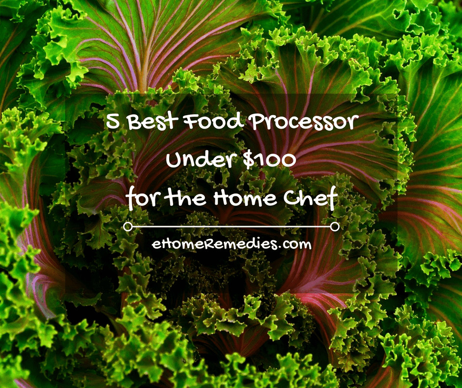 5 Best Food Processor Under $100 for the Home Chef